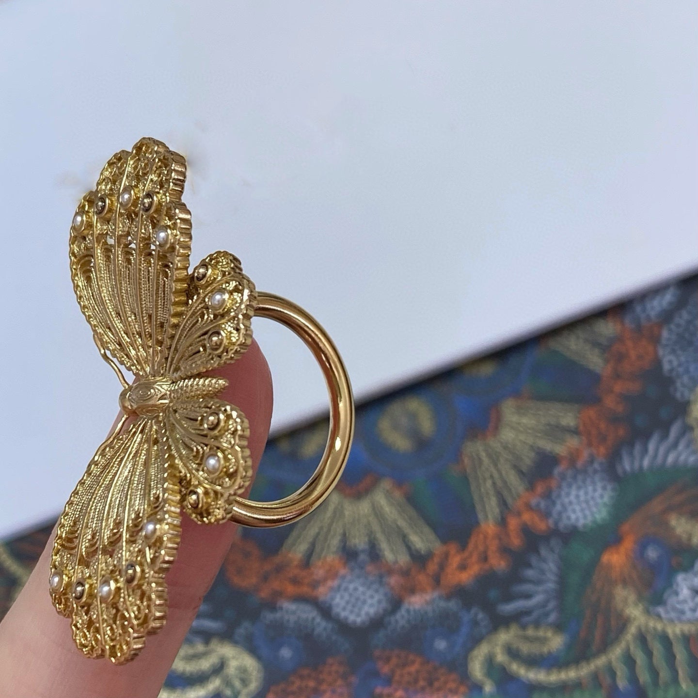 Pearl Shell Bracelet Female Niche Light Luxury Temperament Ring