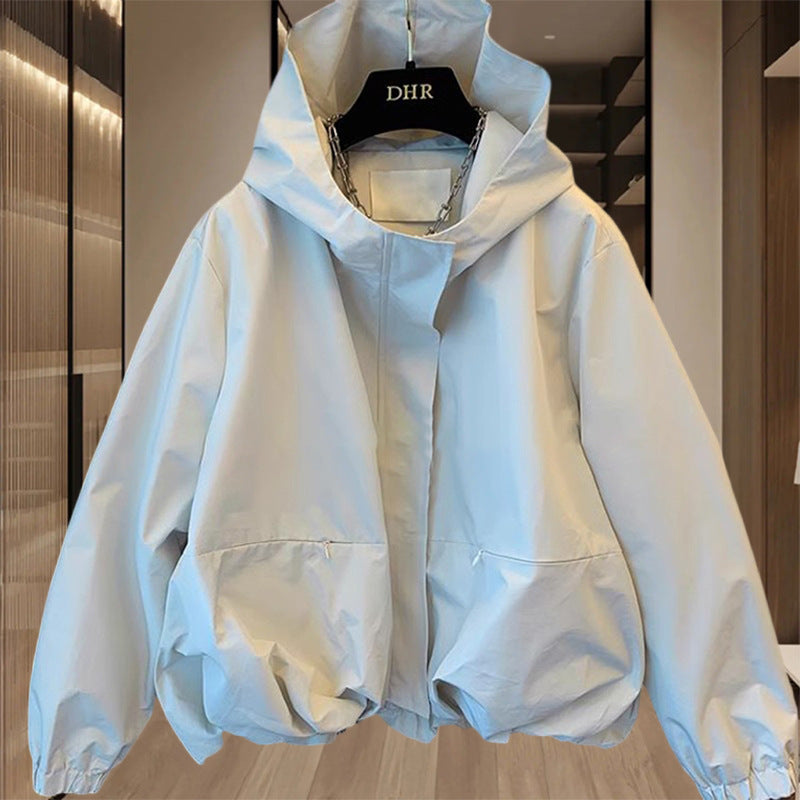 All-matching Bud Leisure Windproof Coat For Women