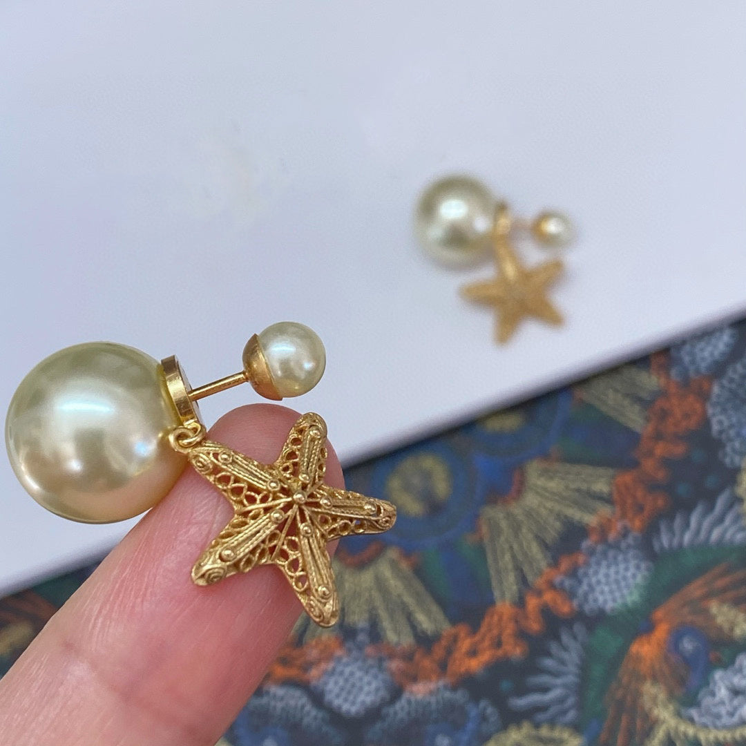 Pearl Shell Bracelet Female Niche Light Luxury Temperament Ring