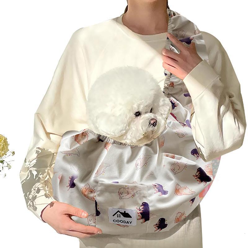 Hands-free Pet Cuddle Carrier For Small And Medium-sized Dogs, Cats, Rabbits, Lambs, Chickens, Etc.