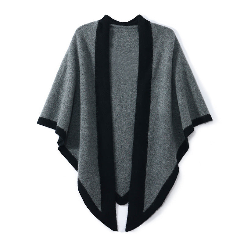 Shawl Wool Oversized Triangular Binder